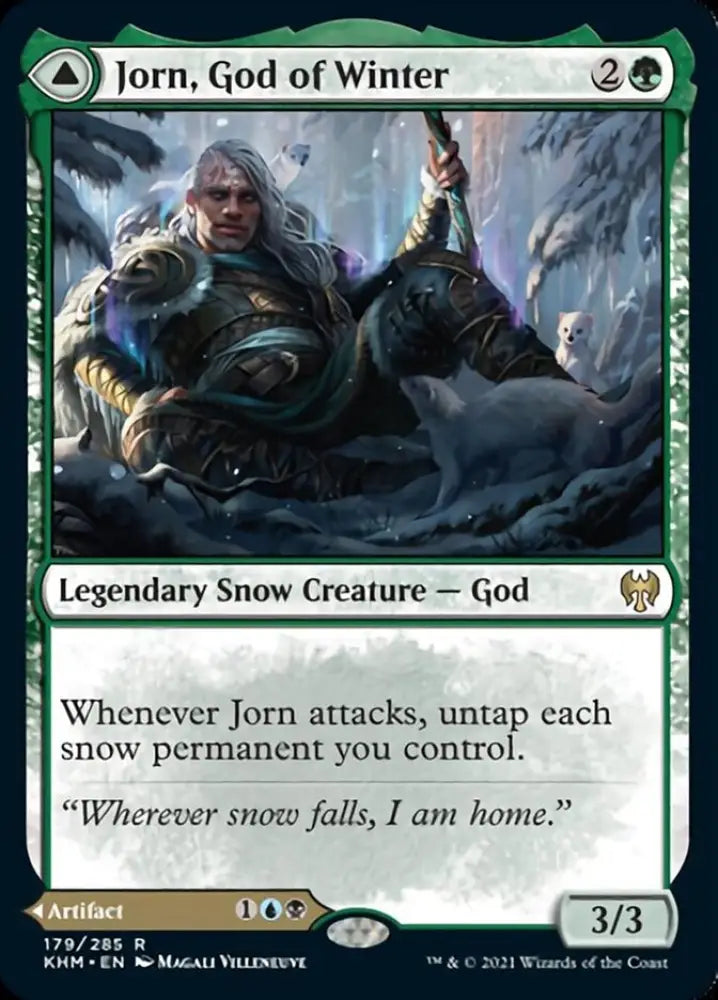 Jorn God of Winter // Kaldring the Rimestaff [Kaldheim] - MTG Single