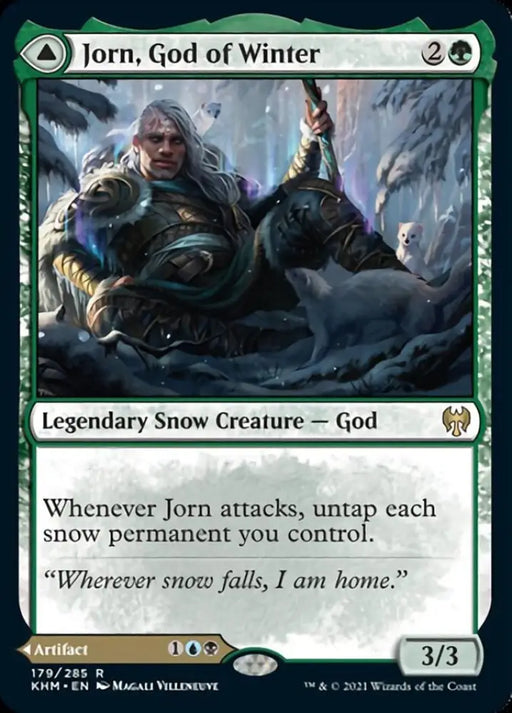 Jorn God of Winter // Kaldring the Rimestaff [Kaldheim] - MTG Single
