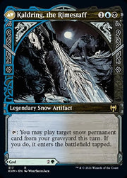 Jorn God of Winter // Kaldring the Rimestaff (Showcase) [Kaldheim] - MTG Single
