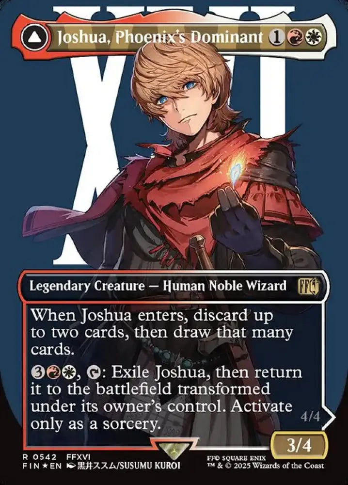 Joshua, Phoenix's Dominant // Phoenix, Warden of Fire (542) [Final Fantasy]