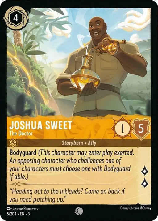 Joshua Sweet - The Doctor (5/204) [Into the Inklands] - Lorcana Single
