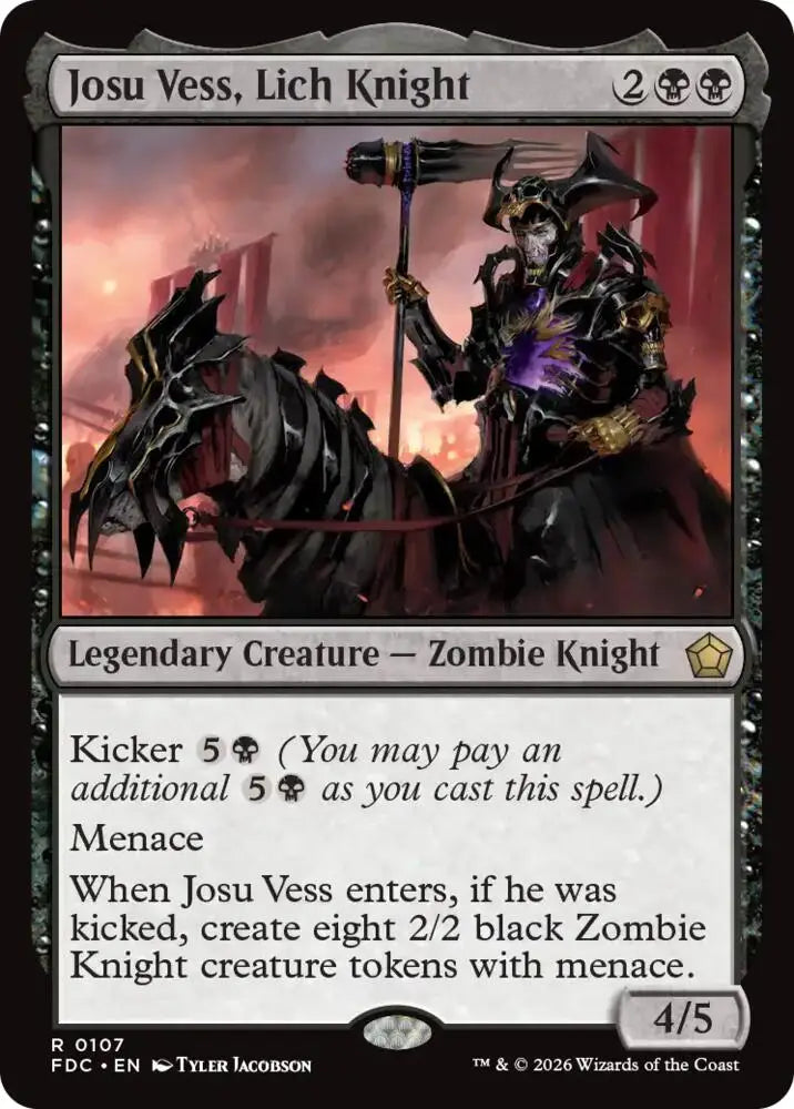 Josu Vess, Lich Knight (107) [Foundations Commander]