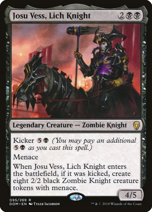 Josu Vess Lich Knight [Dominaria] - MTG Single