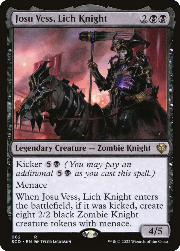 Josu Vess Lich Knight [Starter Commander Decks] - MTG Single