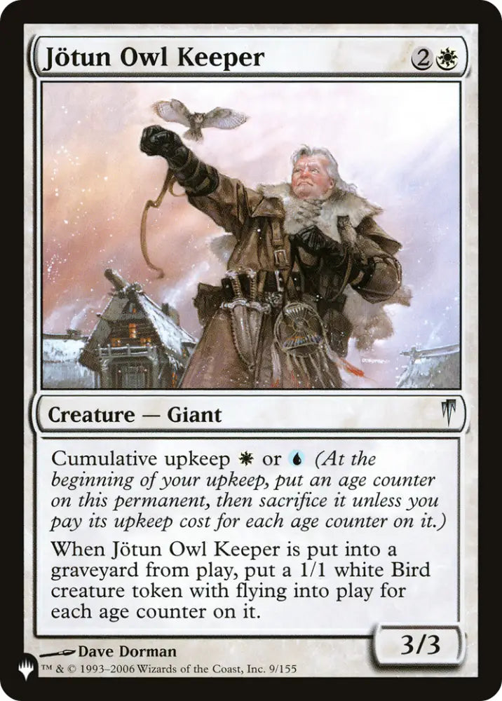 Jotun Owl Keeper [The List] - MTG Single
