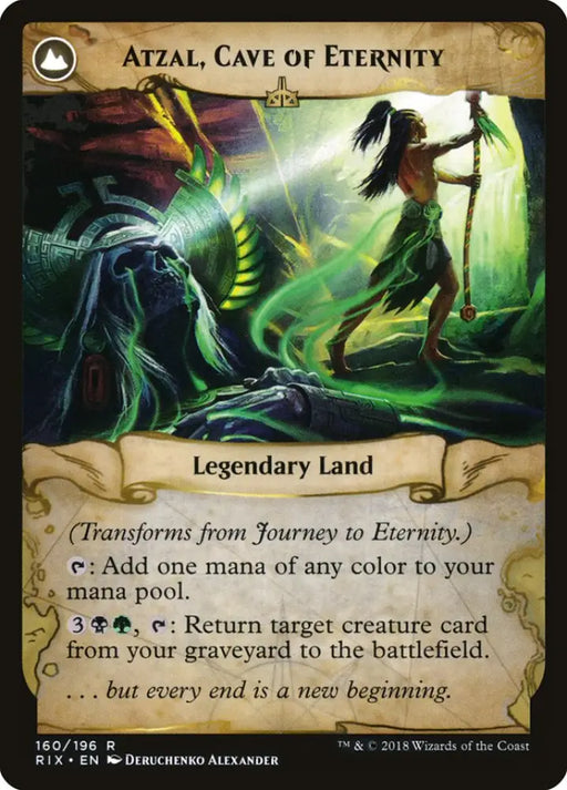 Journey to Eternity // Atzal Cave of Eternity [Rivals of Ixalan] - MTG Single