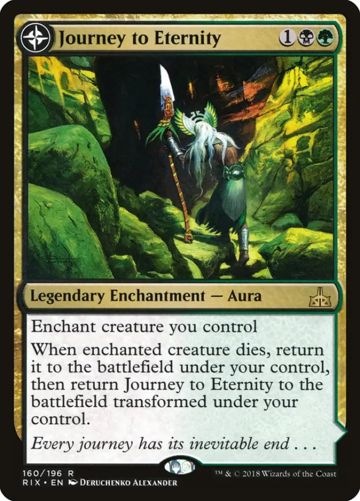 Journey to Eternity // Atzal Cave of Eternity [Rivals of Ixalan] - MTG Single