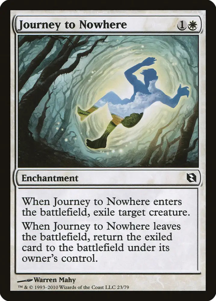 Journey to Nowhere [Duel Decks: Elspeth vs. Tezzeret] - MTG Single