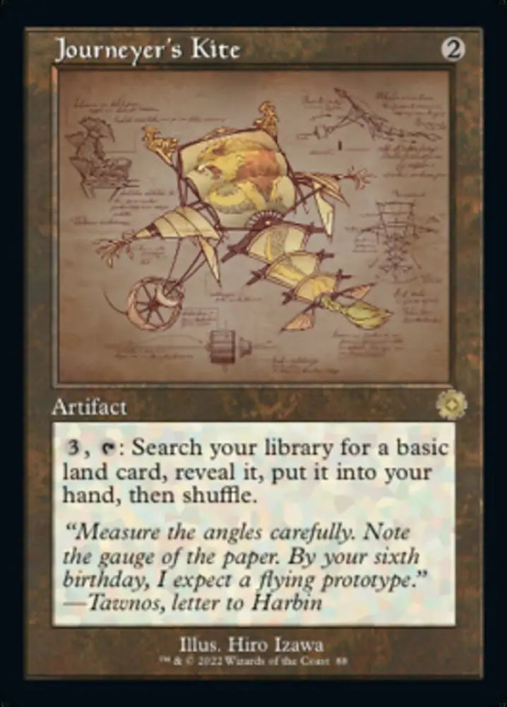 Journeyer’s Kite (Retro Schematic) [The Brothers’ War Retro Artifacts] - MTG Single
