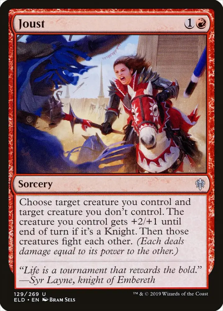 Joust [Throne of Eldraine] - MTG Single