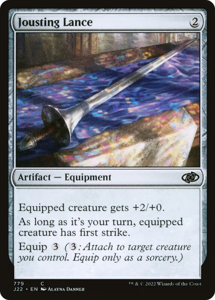 Jousting Lance [Jumpstart 2022] - MTG Single