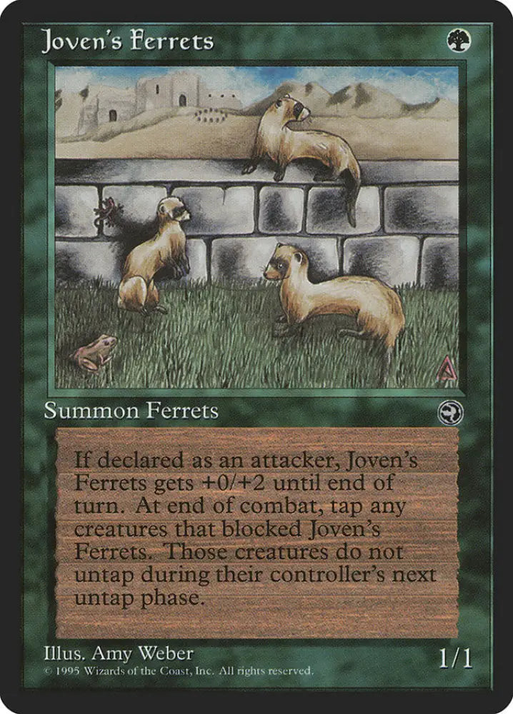 Joven’s Ferrets [Homelands] - MTG Single