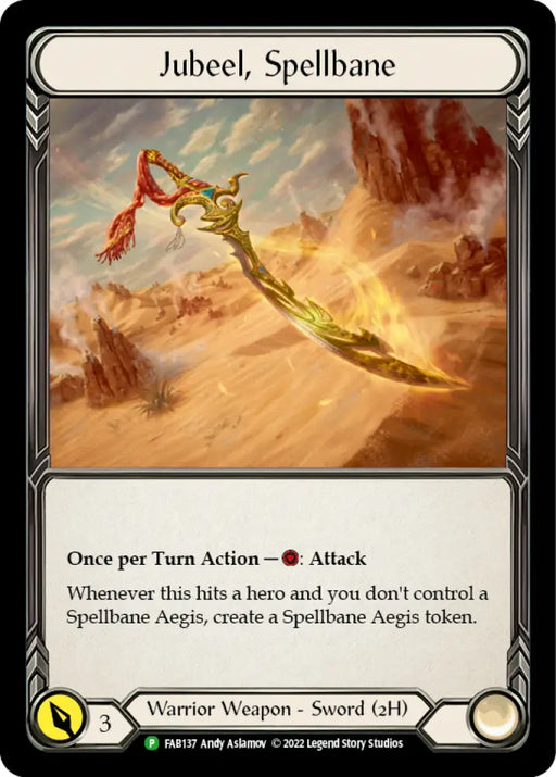 Jubeel Spellbane [FAB137] (Promo) Cold Foil - Flesh And Blood Single