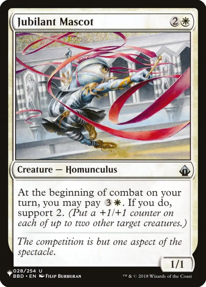 Jubilant Mascot [The List] - MTG Single