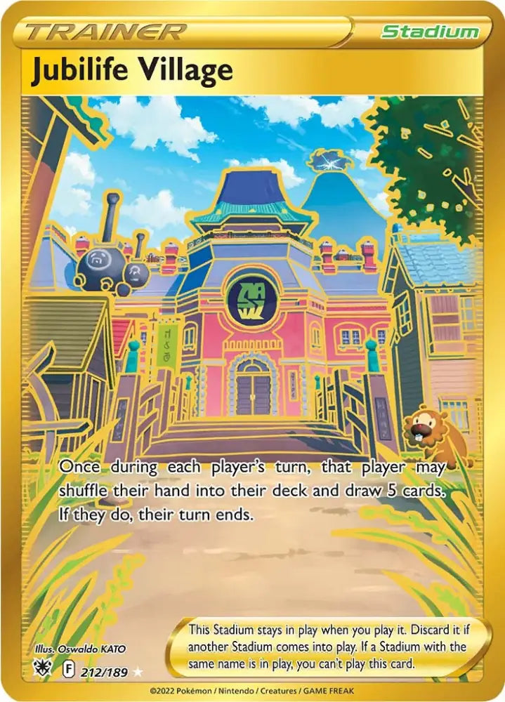 Jubilife Village (212/189) [Sword & Shield: Astral Radiance] - Pokemon Single