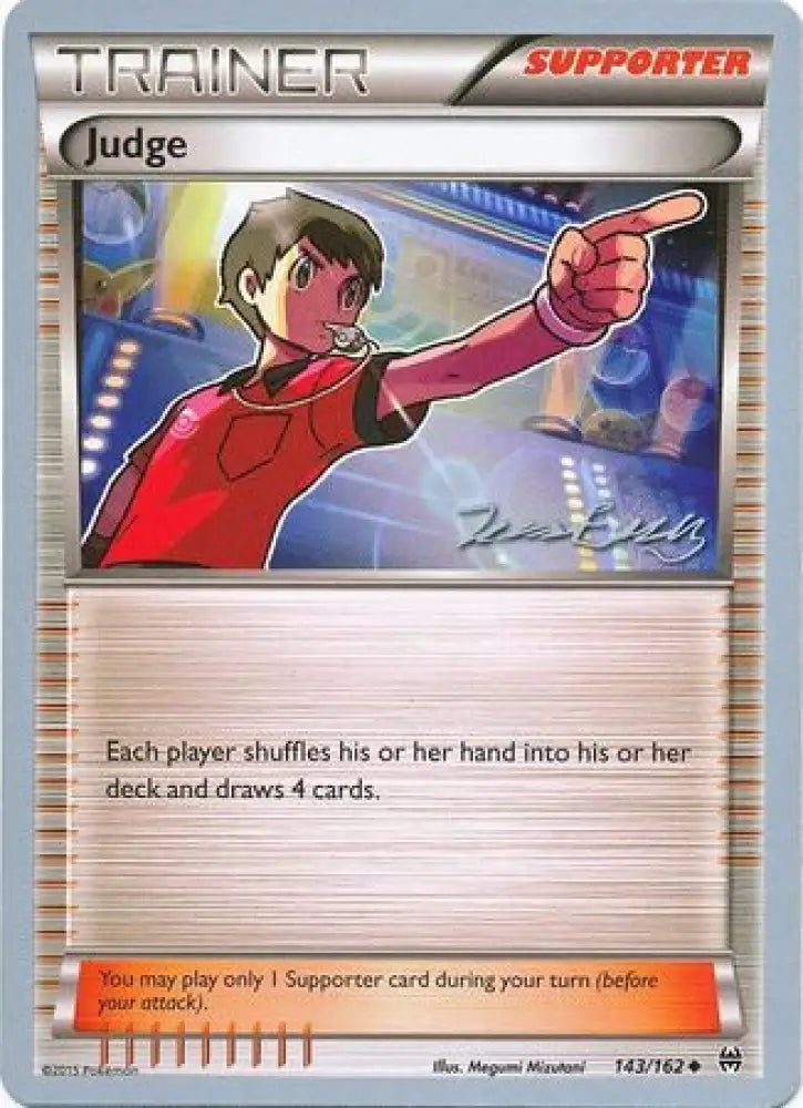 Judge (143/162) (Bebe - Jesper Eriksen) [World Championships 2016] - Pokemon Single
