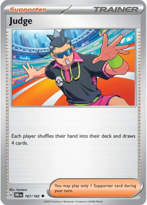 Judge - 167/182 [SV10: Destined Rivals] - Pokemon Single