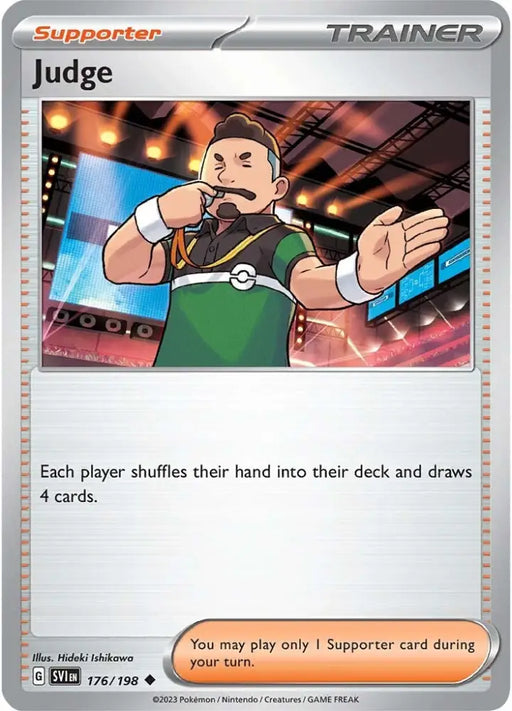 Judge (176/198) [Scarlet & Violet: Base Set] - Pokemon Single