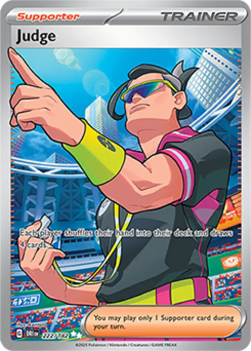 Judge (222/182) [SV10: Destined Rivals] - Pokemon Single
