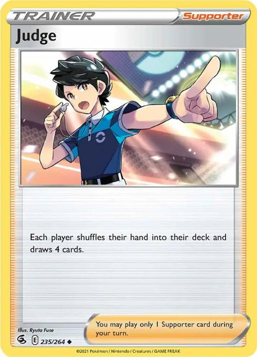 Judge (235/264) [Sword & Shield: Fusion Strike] - Pokemon Single