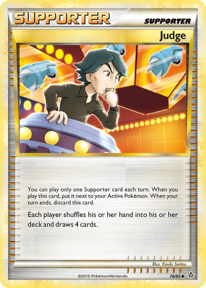 Judge (78/95) [HeartGold & SoulSilver: Unleashed] - Pokemon Single