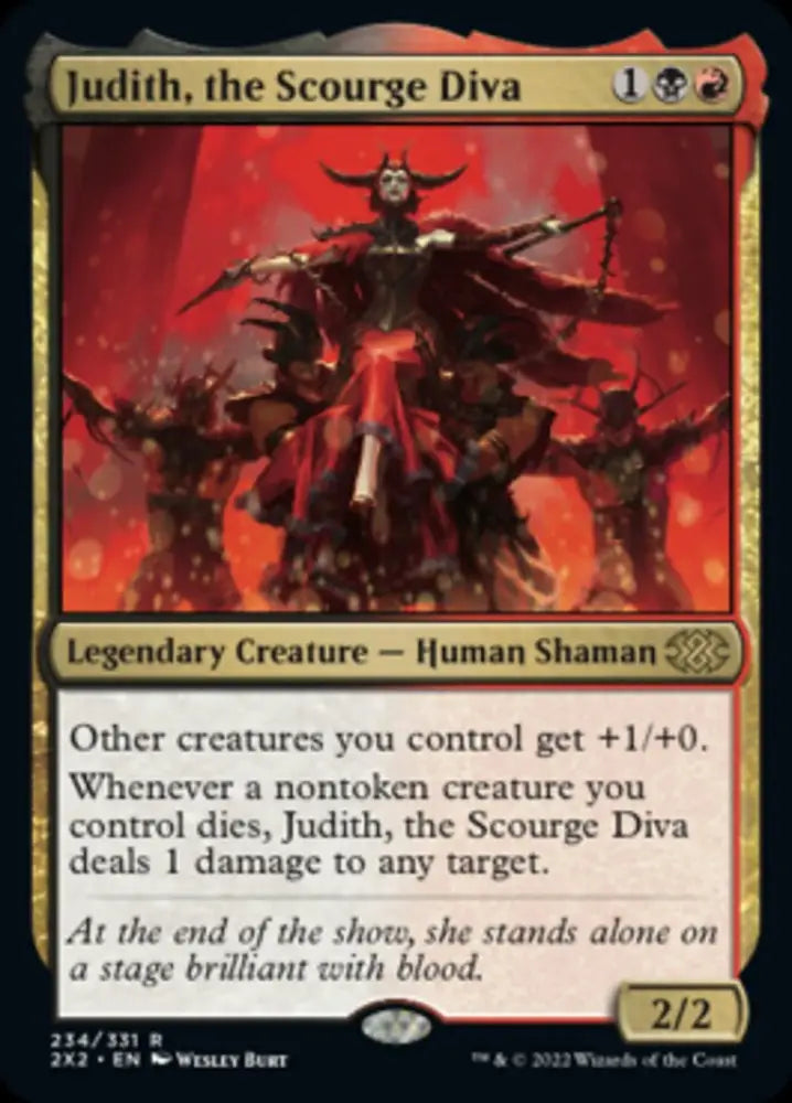 Judith the Scourge Diva [Double Masters 2022] - MTG Single