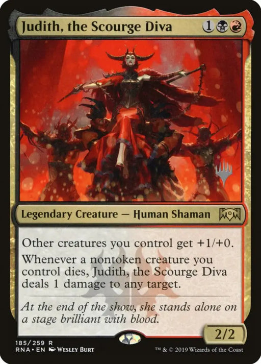 Judith the Scourge Diva (Promo Pack) [Ravnica Allegiance Promos] - MTG Single
