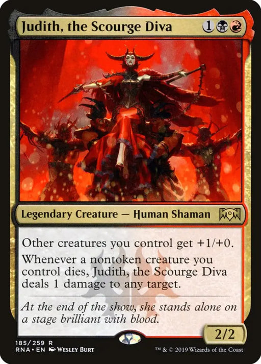 Judith the Scourge Diva [Ravnica Allegiance] - MTG Single