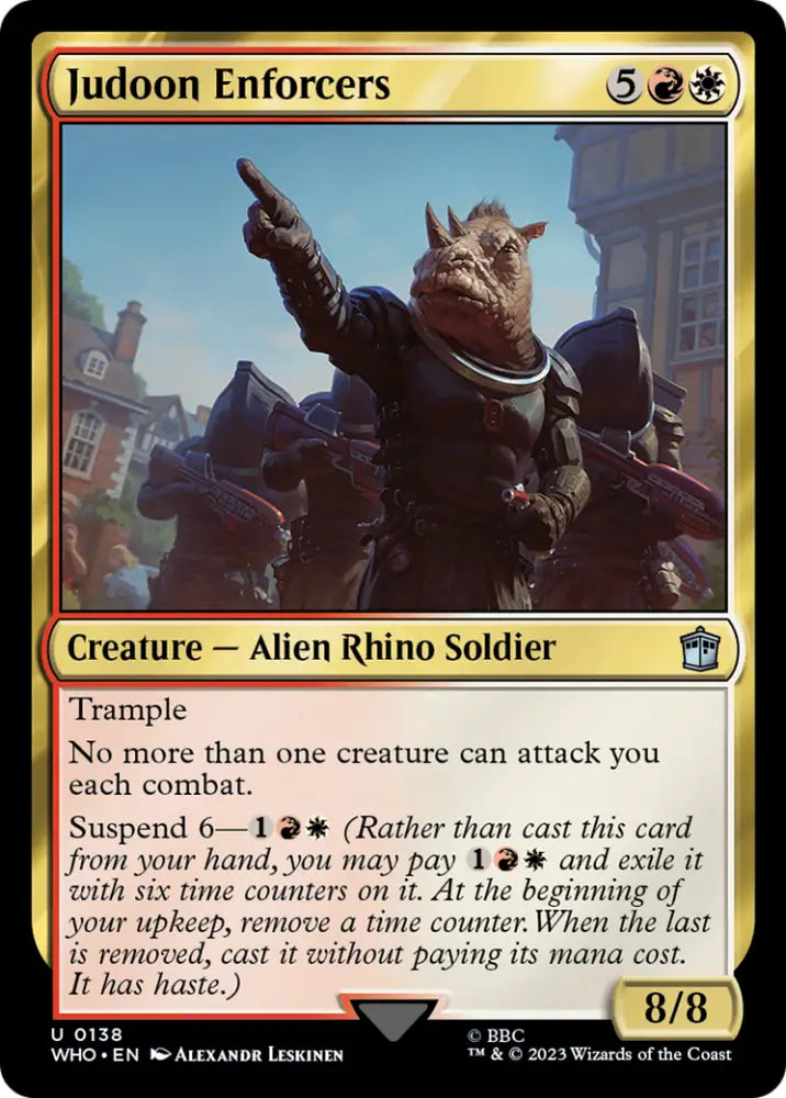 Judoon Enforcers [Doctor Who] - MTG Single