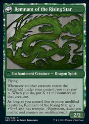 Jugan Defends the Temple // Remnant of the Rising Star [Kamigawa: Neon Dynasty] - MTG Single