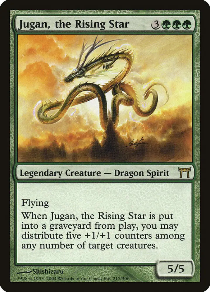 Jugan the Rising Star [Champions of Kamigawa] - MTG Single