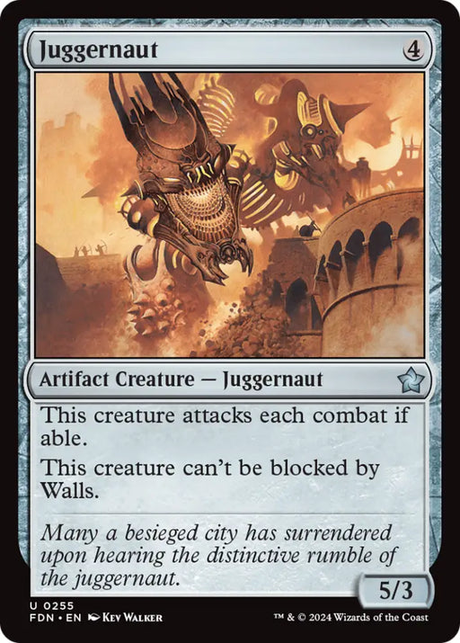 Juggernaut [Foundations] - MTG Single
