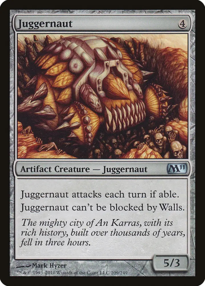 Juggernaut [Magic 2011] - MTG Single