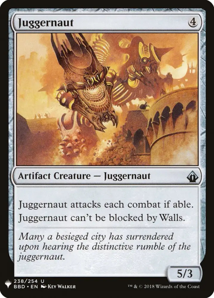 Juggernaut [Mystery Booster] - MTG Single