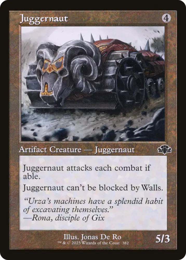 Juggernaut (Retro) [Dominaria Remastered] - MTG Single