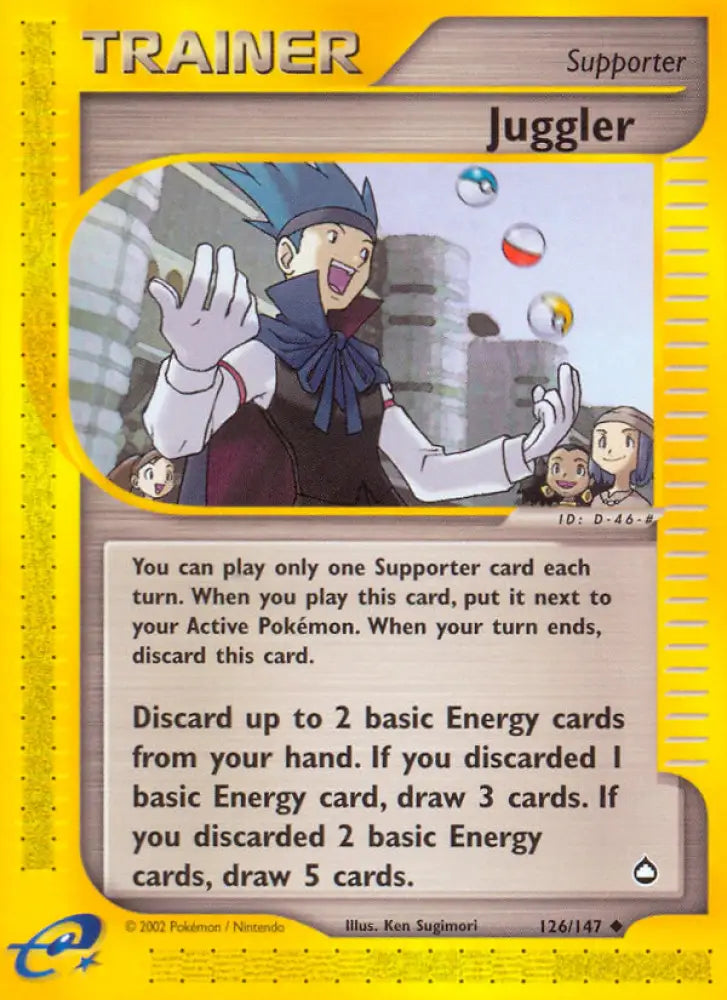 Juggler (126/147) [Aquapolis] - Pokemon Single
