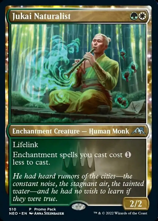 Jukai Naturalist (Promo Pack) [Kamigawa: Neon Dynasty Promos] - MTG Single
