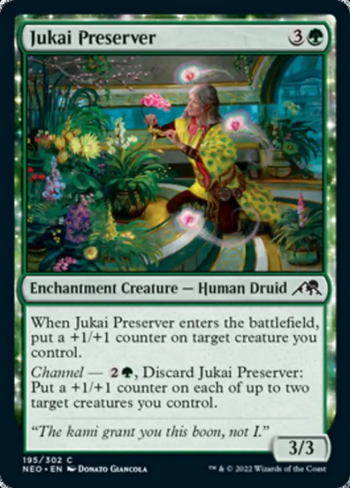 Jukai Preserver [Kamigawa: Neon Dynasty] - MTG Single