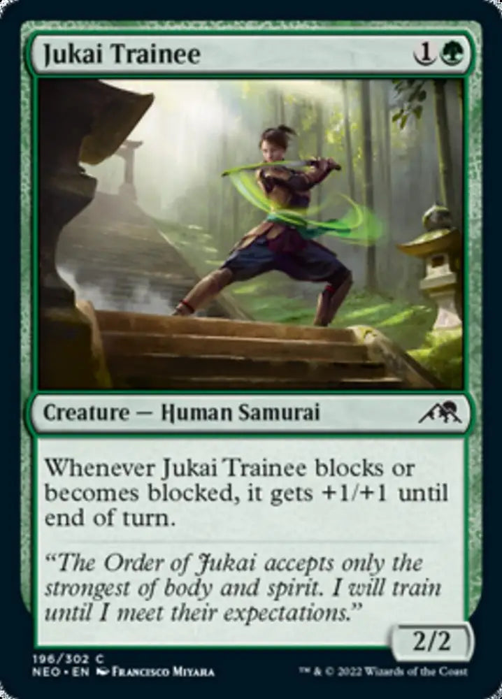 Jukai Trainee [Kamigawa: Neon Dynasty] - MTG Single