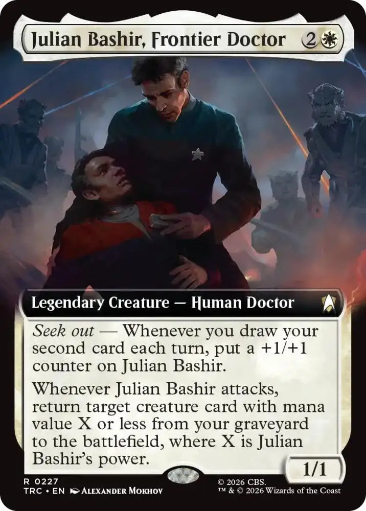 Julian Bashir, Frontier Doctor (Extended Art) (227) [Star Trek Commander]
