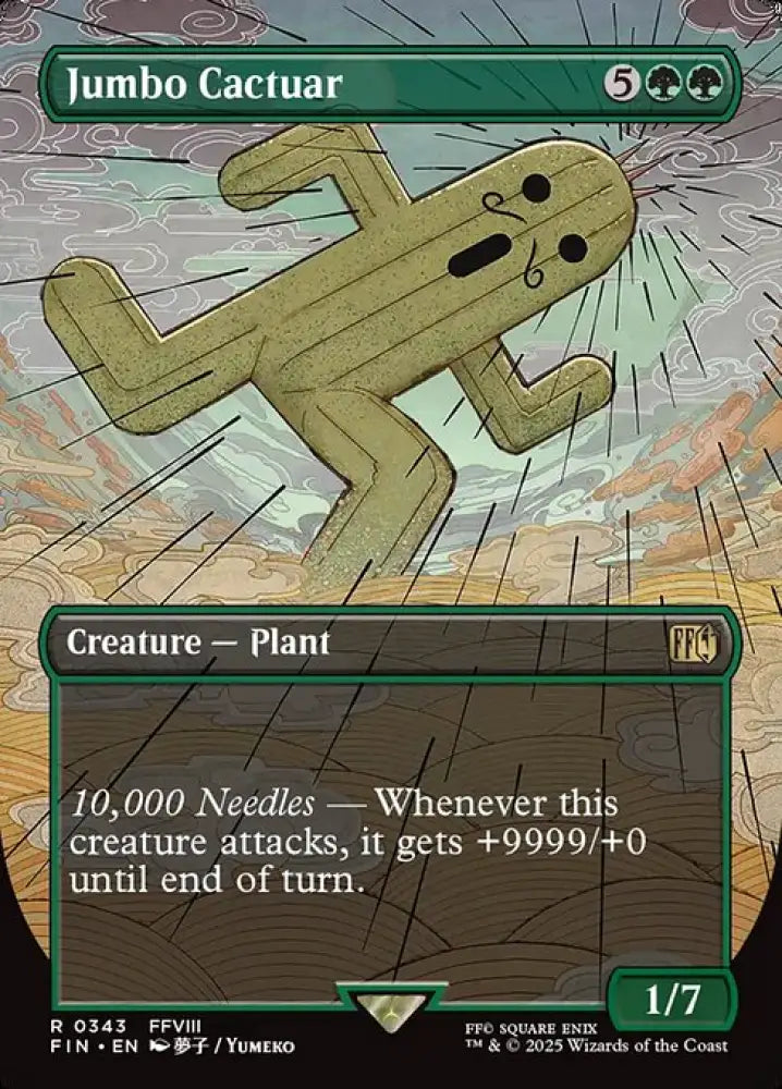 Jumbo Cactuar (343) [Final Fantasy]