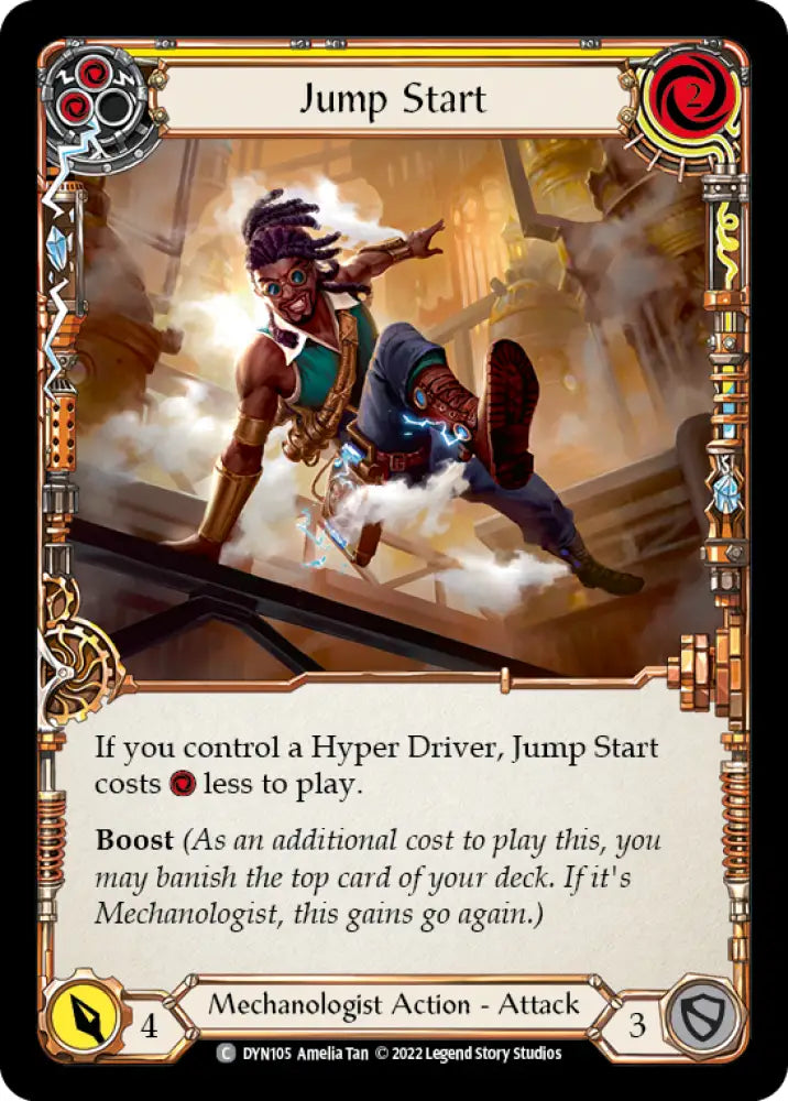 Jump Start (Yellow) [Dynasty] - Flesh And Blood Single