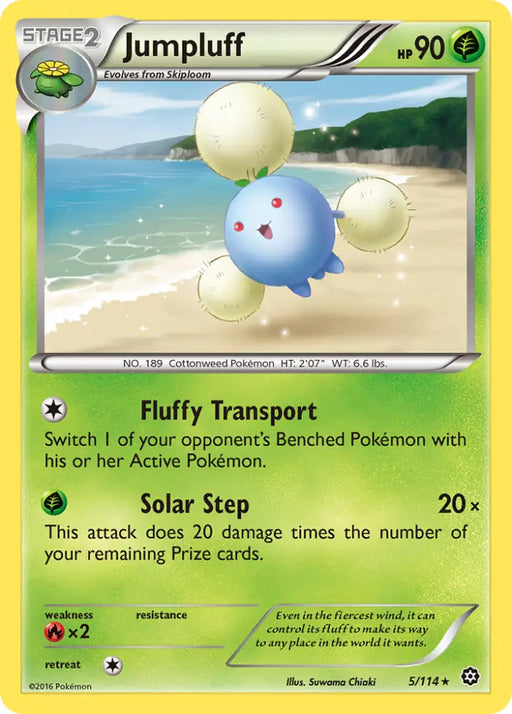 Jumpluff (5/114) [XY: Steam Siege] - Pokemon Single
