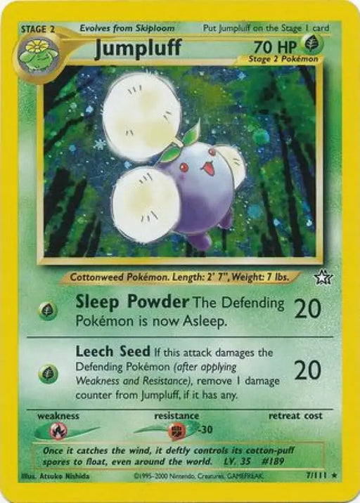 Jumpluff (7/111) [Neo Genesis Unlimited] - Pokemon Single