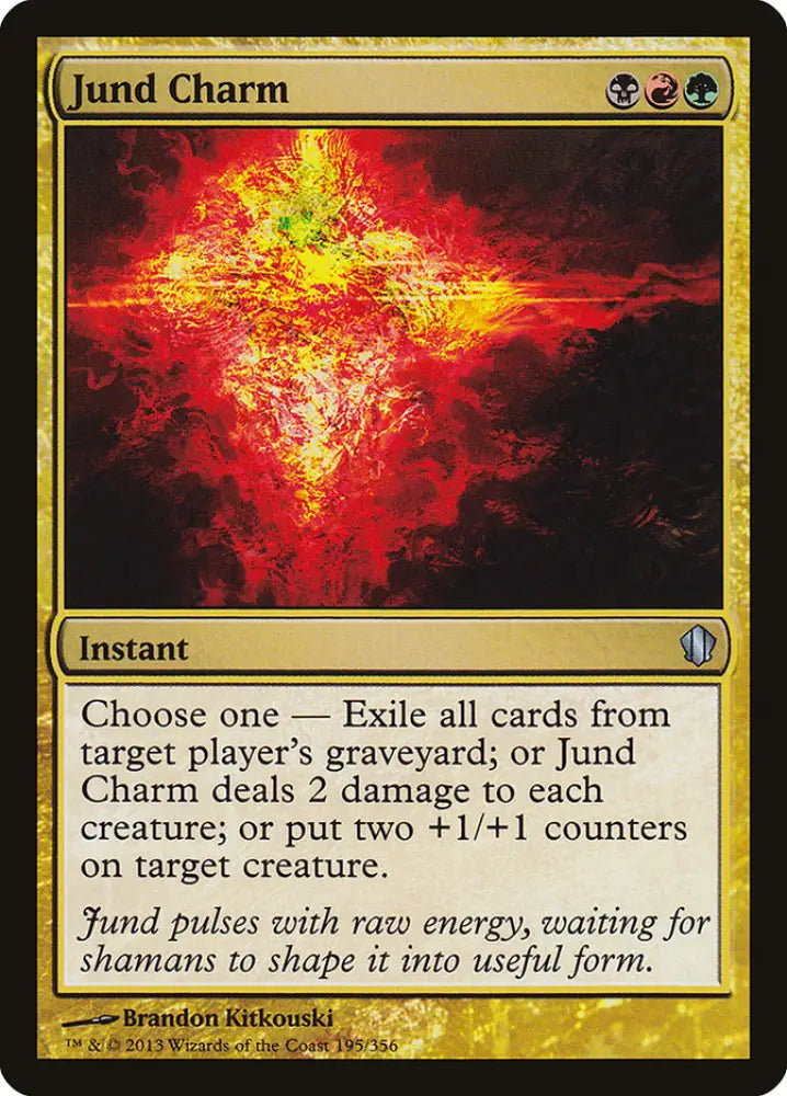 Jund Charm [Commander 2013] - MTG Single