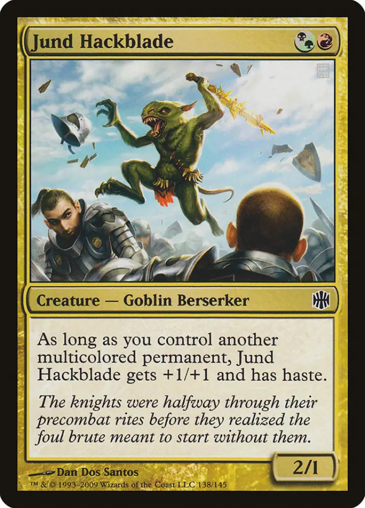 Jund Hackblade [Alara Reborn] - MTG Single