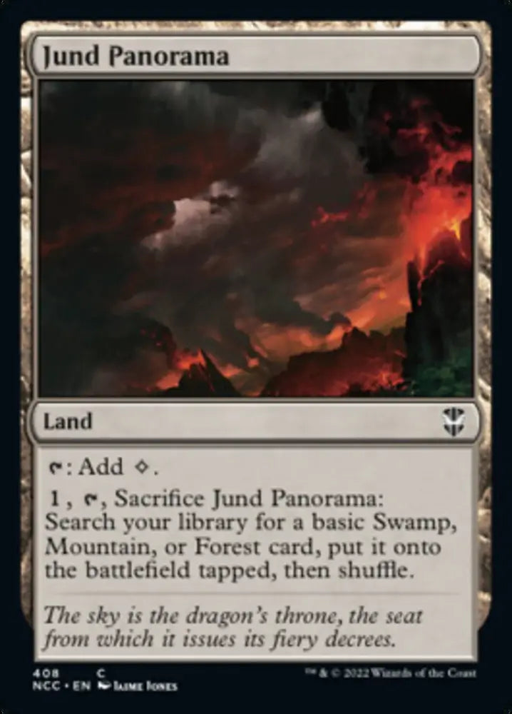 Jund Panorama [Streets of New Capenna Commander] - MTG Single