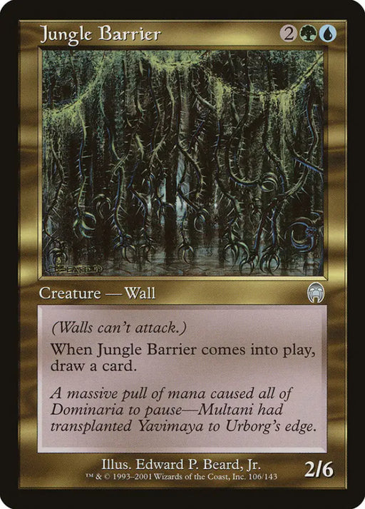 Jungle Barrier [Apocalypse] - MTG Single
