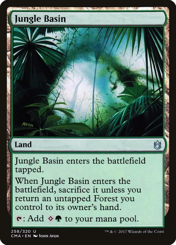 Jungle Basin [Commander Anthology] - MTG Single