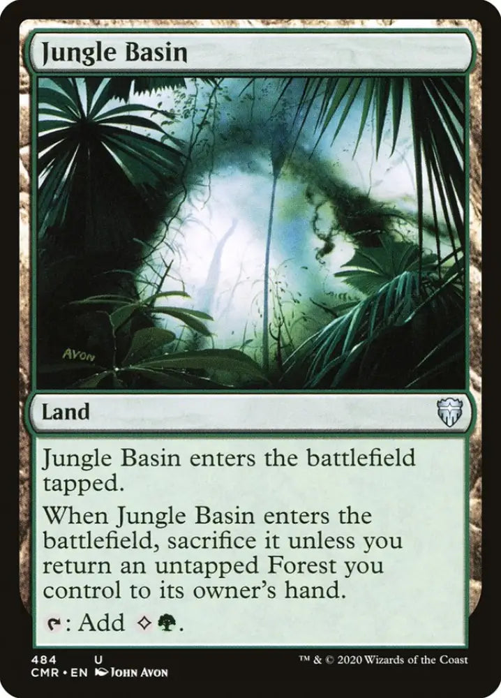 Jungle Basin [Commander Legends] - MTG Single